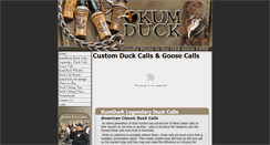 Desktop Screenshot of kum-duck.com