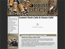 Tablet Screenshot of kum-duck.com